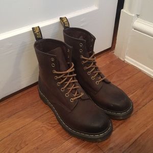 Brown Doc Martens Women’s Boots